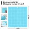 Prime Vinyl Cutting Mat for Silhouette Cameo 4/3/2/1-3 Pieces Lightweight
