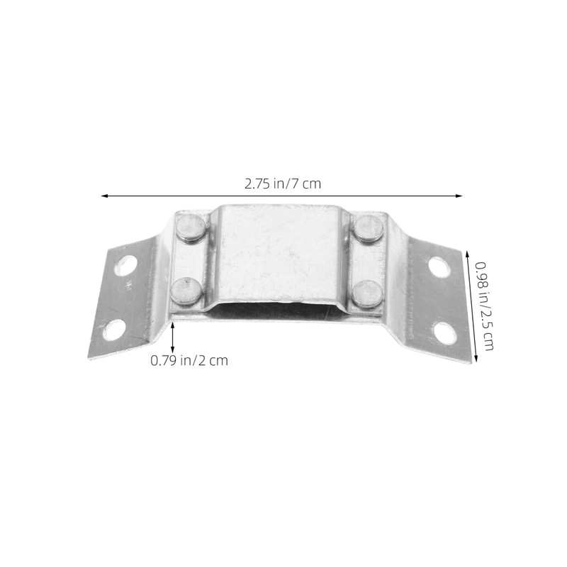 2Pcs Hard Hat Light Holder - Aluminum Alloy Helmet Headlight