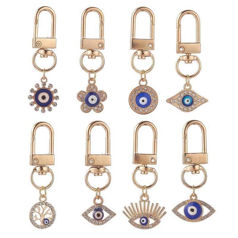 VIE Evil Eye Assorted Shape Keychain