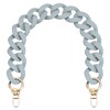QUARKZMAN Acrylic Handbag Chain Strap 17.7 Inch Flat Handbag Replacement