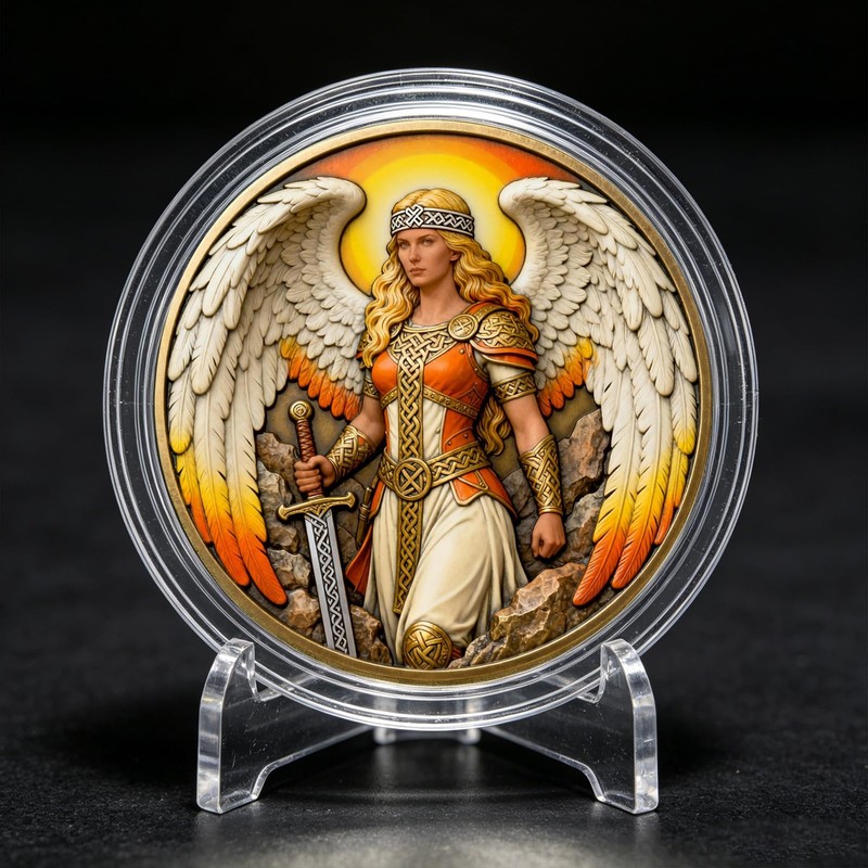 Viking Challenge Coin - Norse Mythology Viking Challenge Coin -