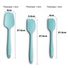 Silicone Spatula 3-piece Set, Ergonomic Handle High Heat-Resistant Spatulas, Non-stick