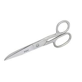 Foy T83417 Tijera de Acero Inoxidable para Costura, Ojo Grande, 7"