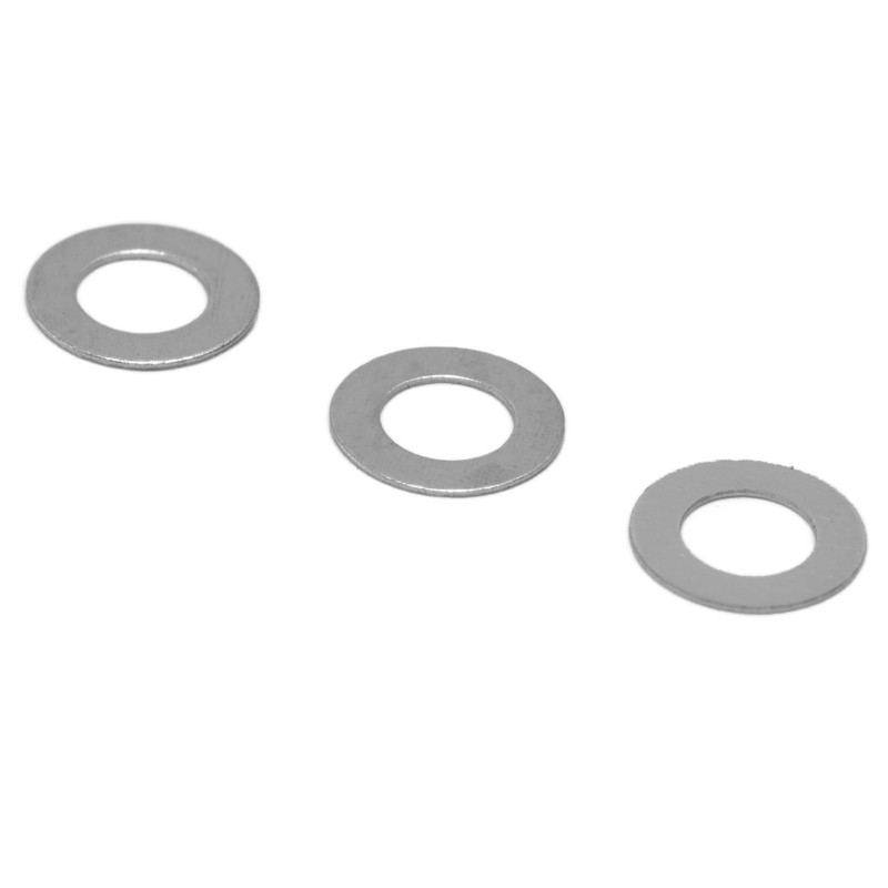 120Pcs Washer Flat Stainless Steel 4mm ID 7mm OD Accessory