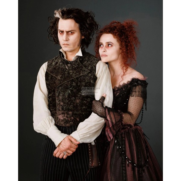 JOHNNY DEPP AND HELENA BONHAM CARTER IN "SWEENEY TODD" -