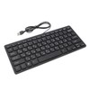 78 Key Ultra Slim Language Keyboard USB Wired Compact Keyboard