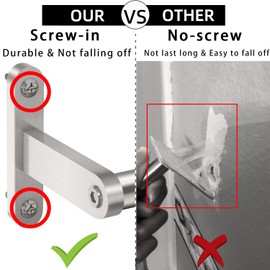 24 Inch Bathroom Towel Bar, Towel Racks for Bathroom Wall Mounted, Modern Heavy Duty Stainless Steel Bath Towel Holder, Single Bar, Brushed Nickel