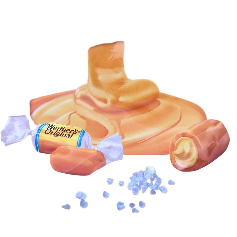 Werther's Original Salted Caramel Crème Soft Caramels, Shareable Size Bag,