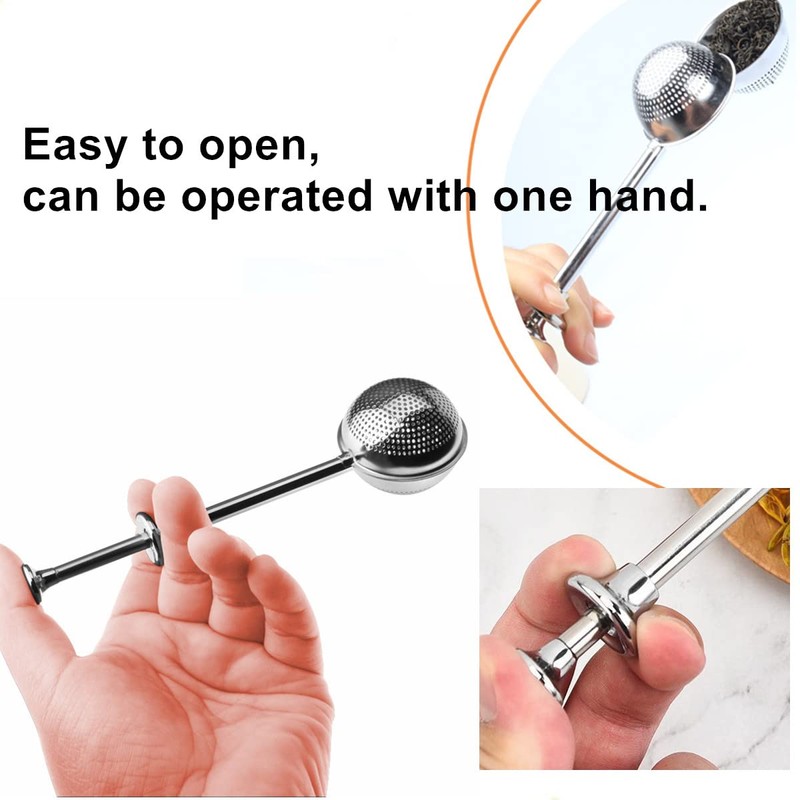 Beetoo Stainless Steel Powdered Sugar Shaker Duster, 2PCS Powdered Sugar