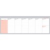 PAPERIAN Brilliant Weekly Scheduler - Wirebound Undated Weekly Planner Pad