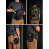 TACTICAL GEEK Block K EDC Compact Waist Pouch, Utility Pocket