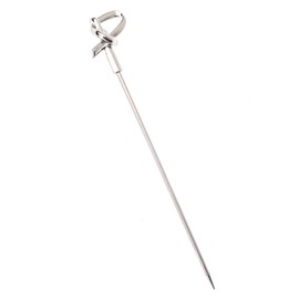 Barfly Cocktail Picks, Bamboo Knot, Stainless Steel, 4.5", Set of 12