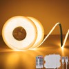 OMIKA COB LED Strip Lights, 2700K Warm White Battery Powered