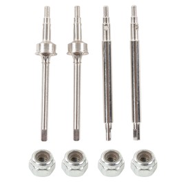 Front Rear Drive Shafts Replacement for Traxxas 1/18 RC Car Remote Controlled Vehicle Parts Silver