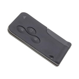 JONGO - Electronic Key Card Case Compatible with Renault Scénic 2, Megane 2, Clio 3 and Grand Scenic | Shell without Blank Key, Smart Card, Car Handsfree Kit 3