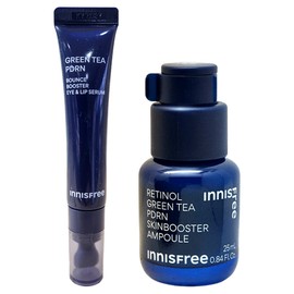 Innisfree Retinol PDRN Ampoule 25ml+Retinol PDRN Eye and Lip Serum 15mL / 이니스프리 레티놀 PDRN 앰플 25ml+레티놀 PDRN 아이 앤 립 세럼 15mL