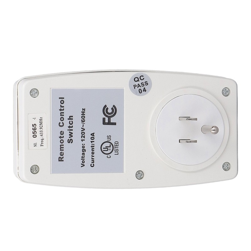 Remote Control Outlet Power Socket Receptacle for Light Conditioner