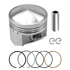 Engine Piston Kit Rings Pin Clips Standard Replace 13011-KN4-A61 13101-KN4-A60 Fit for Honda XR100R 2001-2003 CRF100F 2004-2013 NSF100 2006