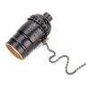 Maxmartt Antique Pull Chain Lamp Socket E27 Lamp Holder Aluminum