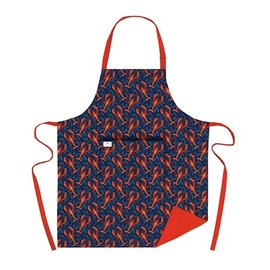 Museums & Galleries Adjustable Apron - Lobsters by Catherine Rowe - Organic Cotton - Stylish Home Accessory