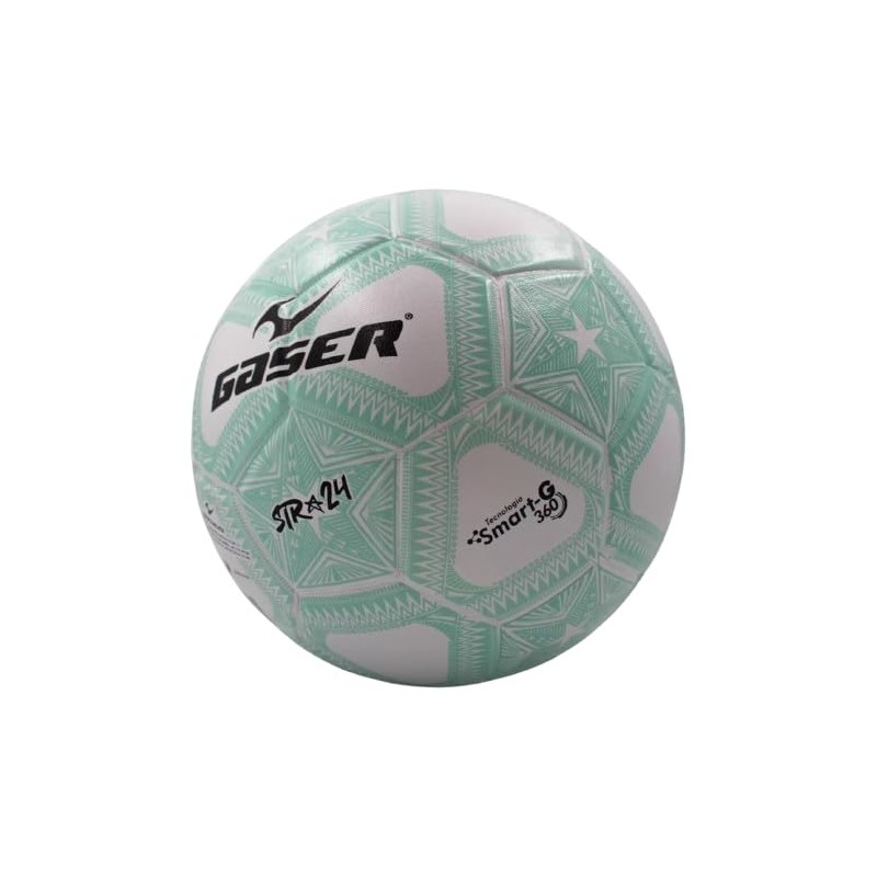 Gaser Balón de Fútbol Laminado No. 5, STR 24, (Menta)