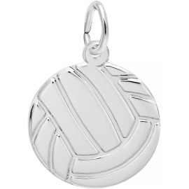 Rembrandt Sterling Silver Volleyball Charm by Rembrandt