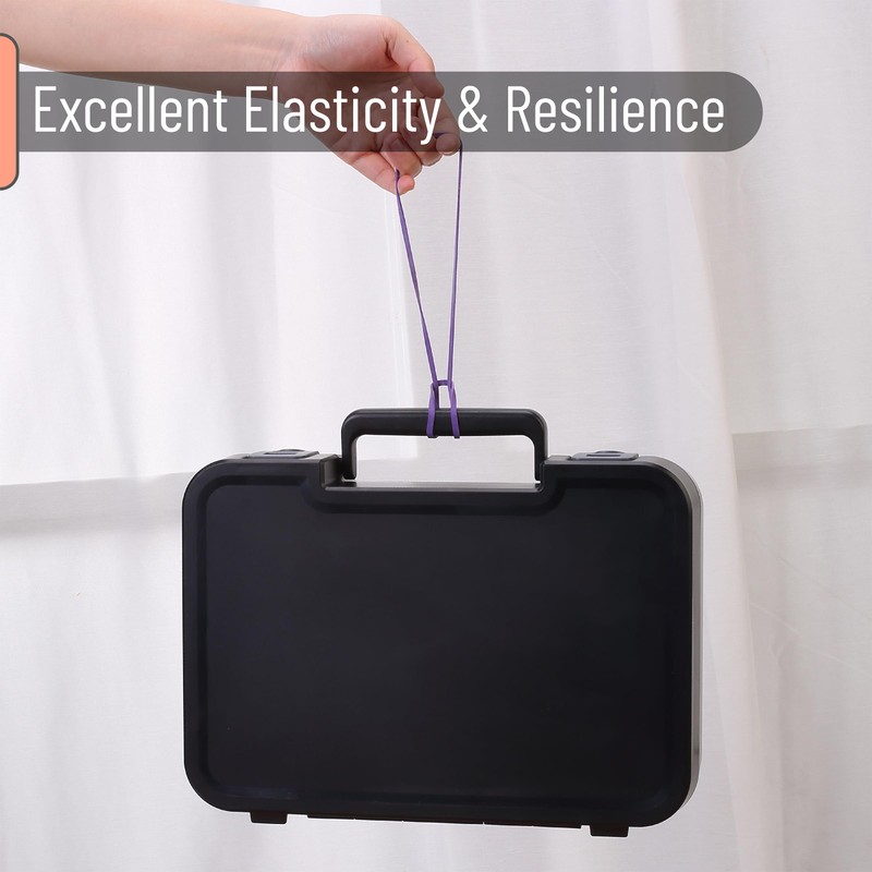 Mr. Pen- Large Rubber Bands, 100 Pack, Purple, Big Rubber