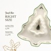 Spode Christmas Tree Chip and Dip Tree-Shaped Dish - 13-Inch