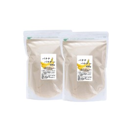 自然健康社 バナナパウダー 400g×2個 粉末 製菓用 業務用