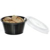 Portion Cup Lids For 2 Oz Cups Condiment Cup Clear