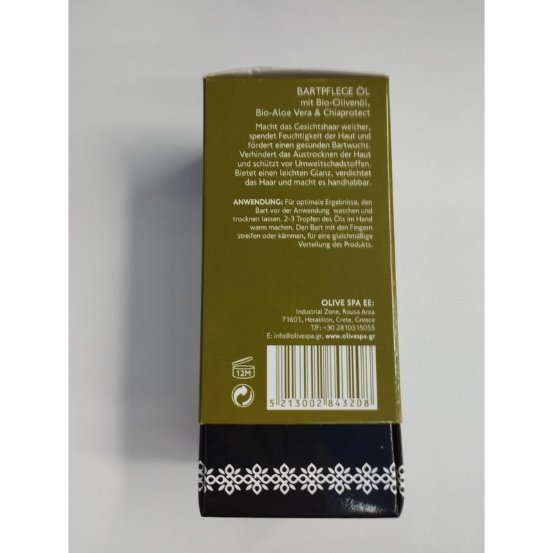 Olive Spa Beard Oil 30ml