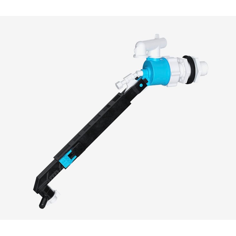 Universal Side Entry Toilet Cistern Fill Valve with Adjustable Float