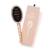 Francfranc Siv Bent Oval Hairbrush Shiny Pink Gold