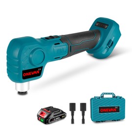 20V Auto Hammer Kit includes 2.0Ah Lithium Battery, 2 Sleeve and Carrying Case, Palm Nailer Cordless