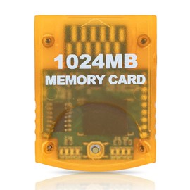 L'QECTED Memory Card for Wii/GameCube High Capacity SD Memory Card 1024MB (16344 Blocks) for GC/gamecube/wii