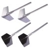 4 Pcs Inside & Outside Corner Trowels, Stainless Steel Plastering