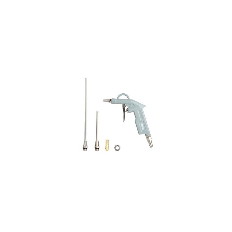 ABAC G-502 PLUS Compressed Air Blow Gun with Multiple Nozzles