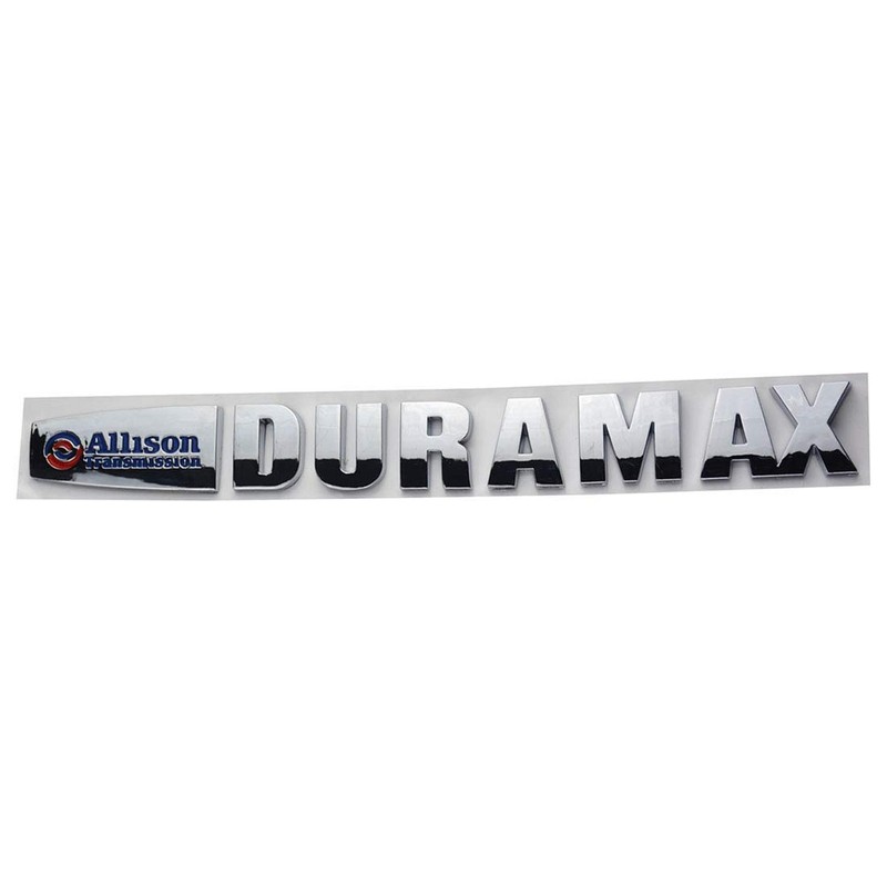 Aimoll 1x Allison Duramax Badges Emblems Replacement for Silverado 2500