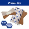 MED PRIDE Sterile Fingertip Fabric Bandages - 100 Count