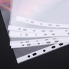 100x A4 Clear Plastic Punched Pockets Sheet Protectors Transparent Cover