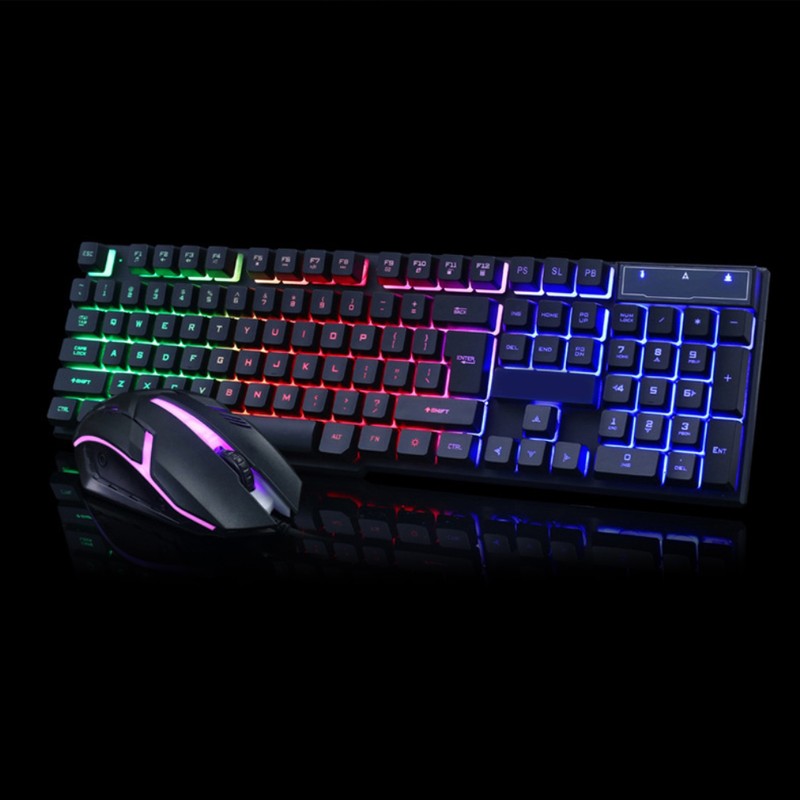USB Gaming Keyboard and USB Mouse Combo LED Backlit Keyboard