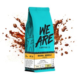 Coffee Ground for Cafetiere, 227g Bag Ethiopian Ground Coffee, 100% Arabica, Light Roast Speciality, Single Origin (We Are Coffee Co)