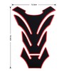 Motorcycle Fuel Tank Sticker, 3D PVC Rubber Pad Sticker Protects