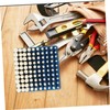 Mobestech 100pcs Wool Felt Polishing Bits Versatile Grinding and Buffing