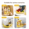 Aurestan 9.8 Inch Cute Lazy Susan, 360-Degree Rotating Storage Tray,
