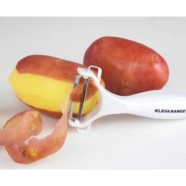 Kleva Range Precision Peeler with Double Blade Action. Vegetable Peeler | Potato Peeler | Fruit & Cabbage Peeler. Double Sided for Left and Right Handers.