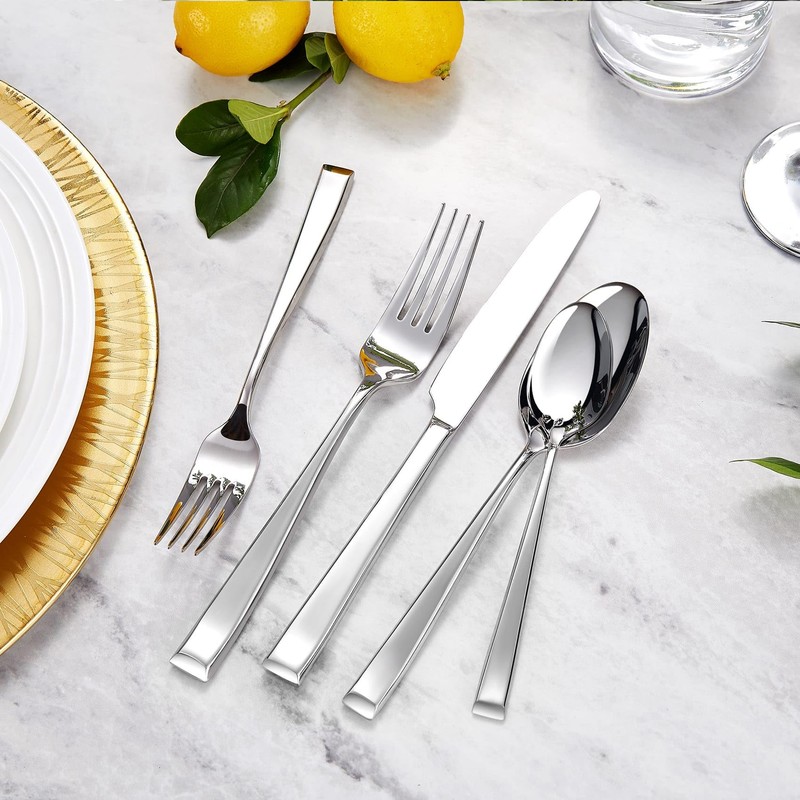 KEAWELL Premium Imperial 20-Piece Silverware Set, Service for 4 –