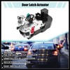 Hihaha Rear Left Door Latch Lock Actuator Replacement Fit for