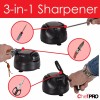 Chef Pro 3-In-1 ELECTRIC KNIFE SHARPENER SYSTEM by PREMIUS, Great