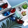 3 Pieces Red Blue 3D Glasses 3D Movie Game Glasses